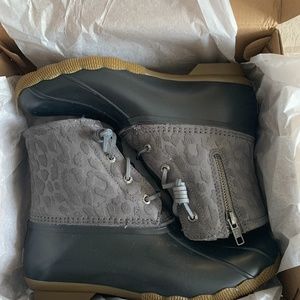 Sorry Cheetah Duck Boots